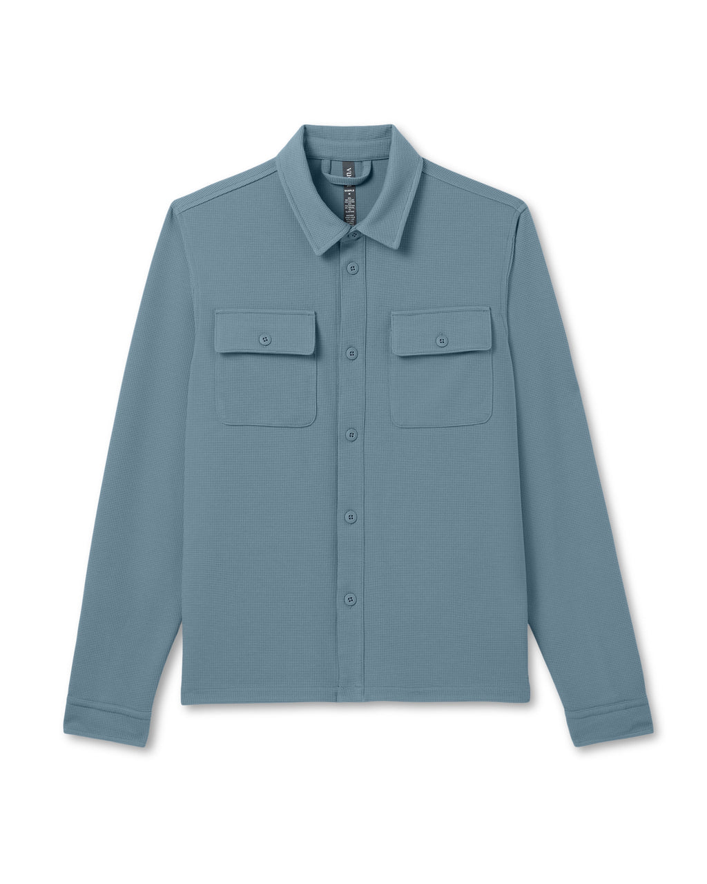 Waffle Shirt Jacket | Abyss