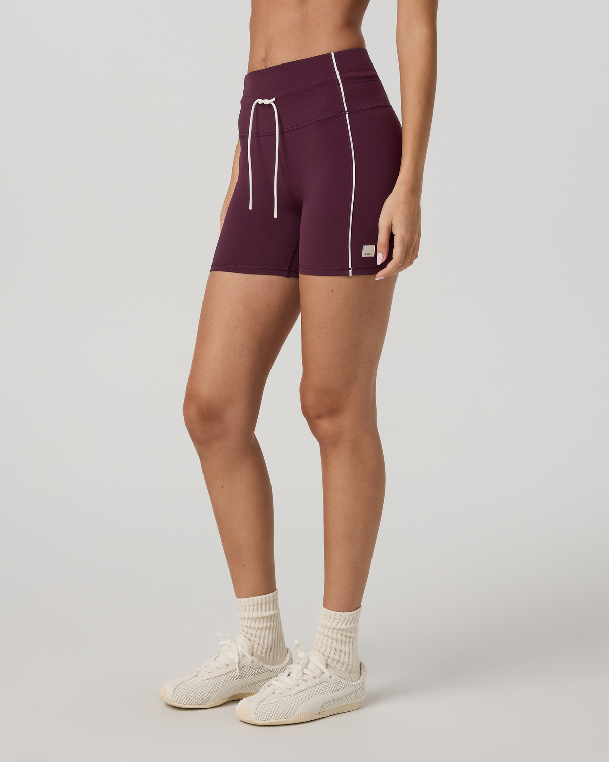 Daily Piped Short 5" | Cerise