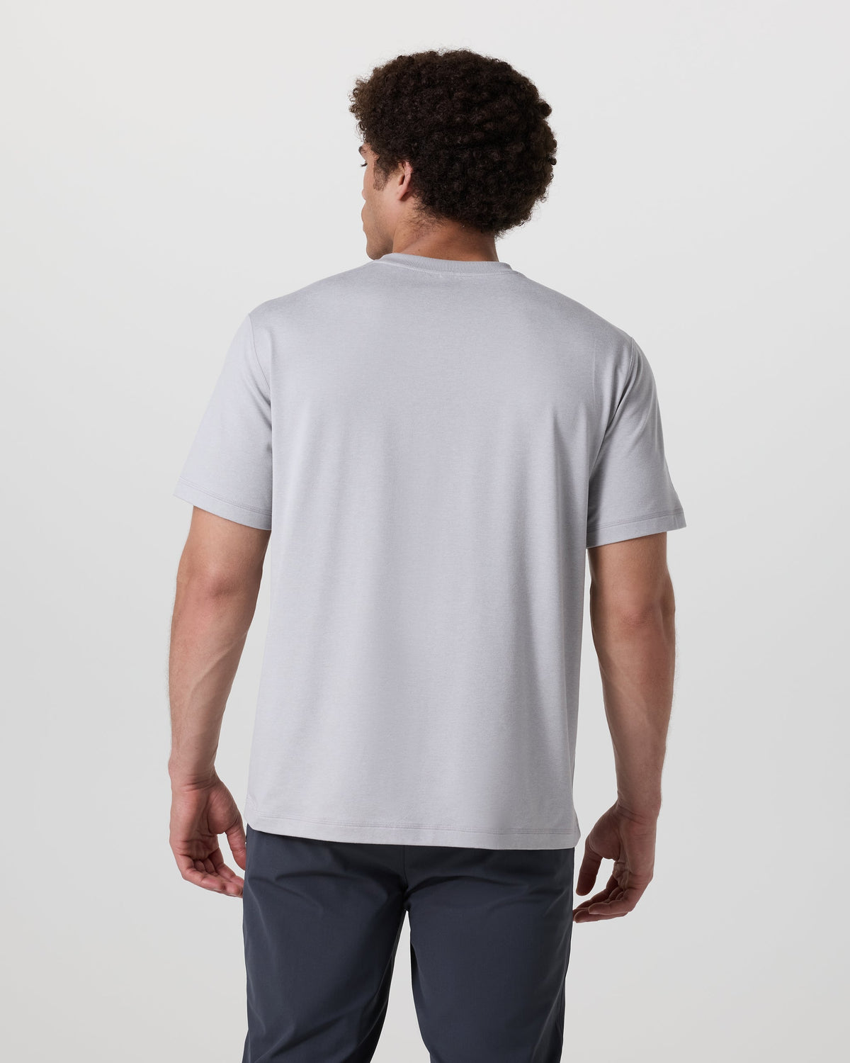 Short Sleeve Ponto Tee - Relaxed Fit | Frost Grey Heather