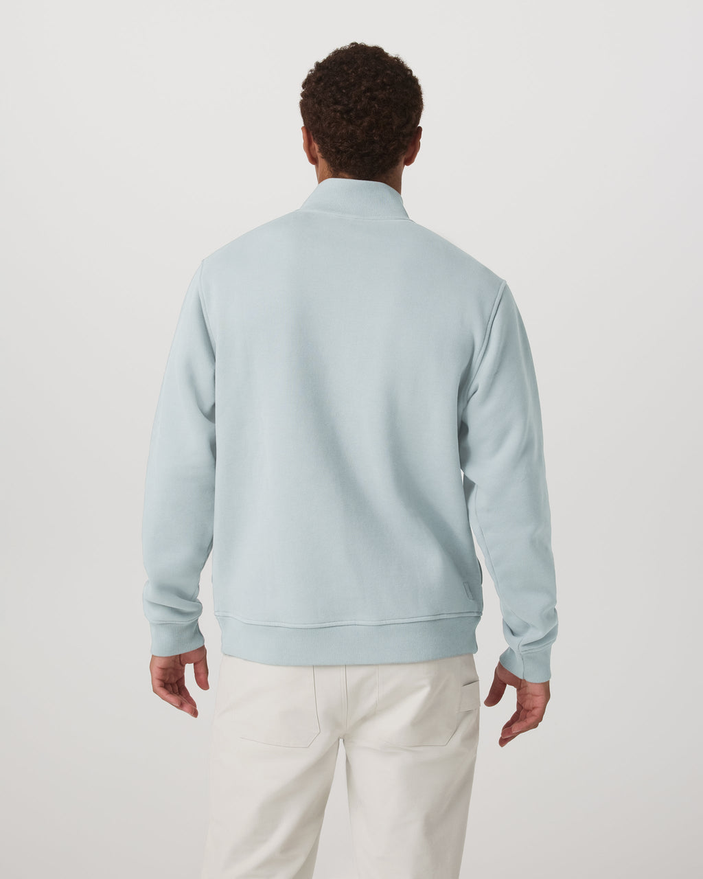 Seaside Half Zip | Blue Haze