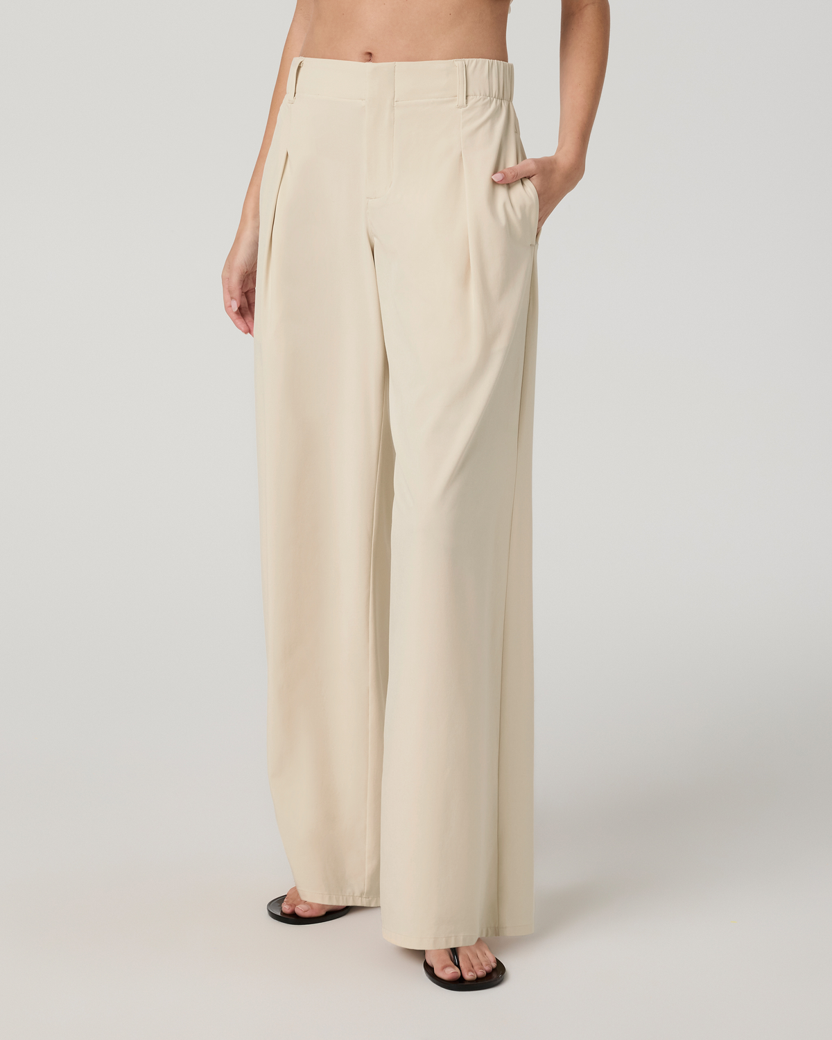 Villa Wideleg Trouser | Bleached Sand