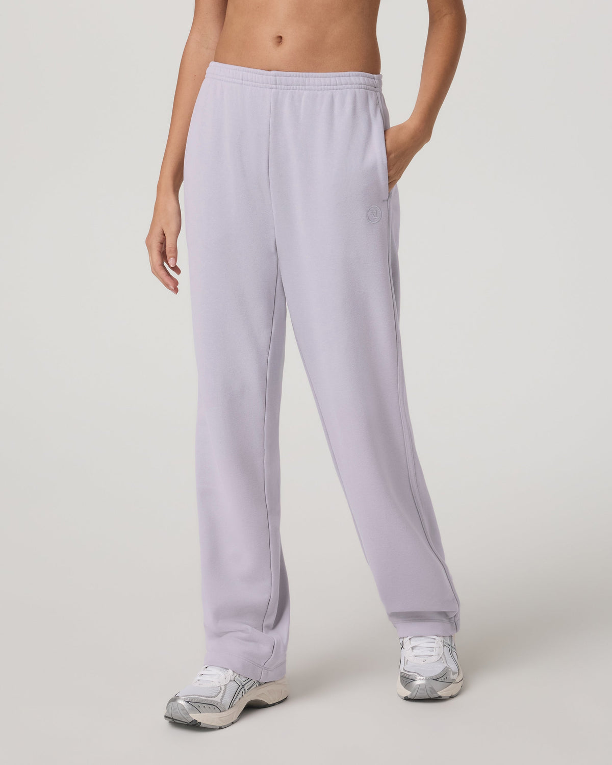 Sedona Straight Leg Sweatpant | Lavender Ice