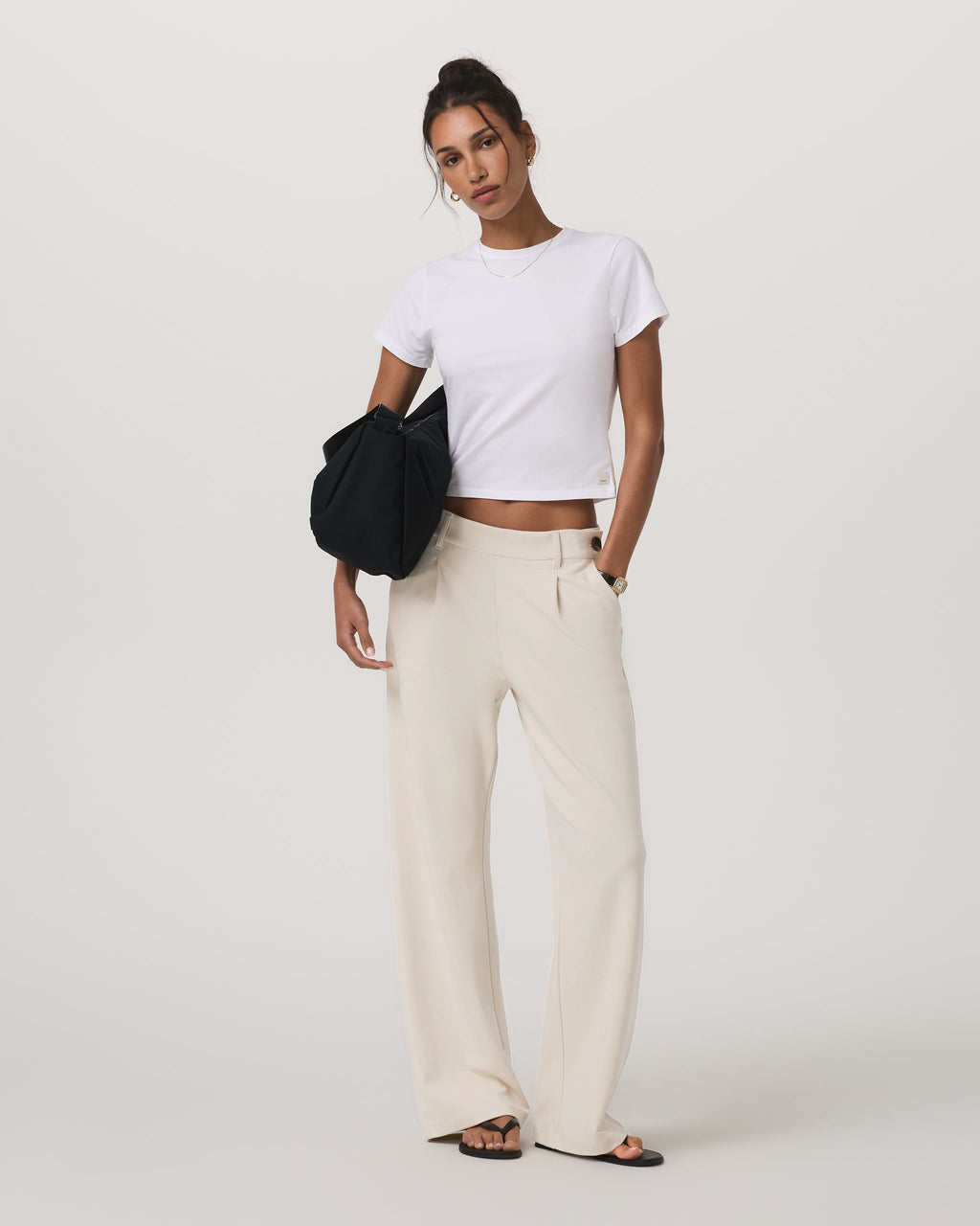 Maven Wideleg Pant | Bone