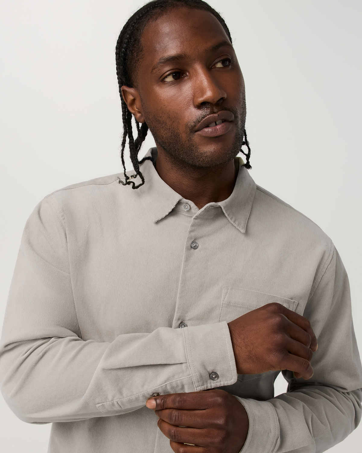 Long Sleeve Optimist Button Down | Dark Salt
