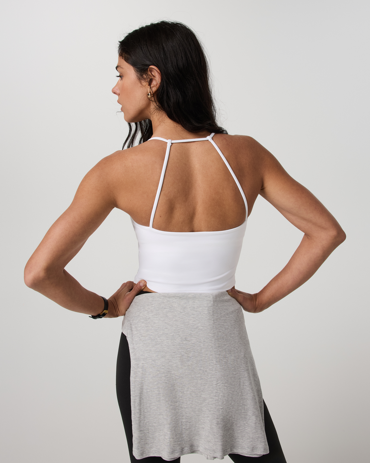 Vuori AllTheFeels™ Strappy Back Tank | White