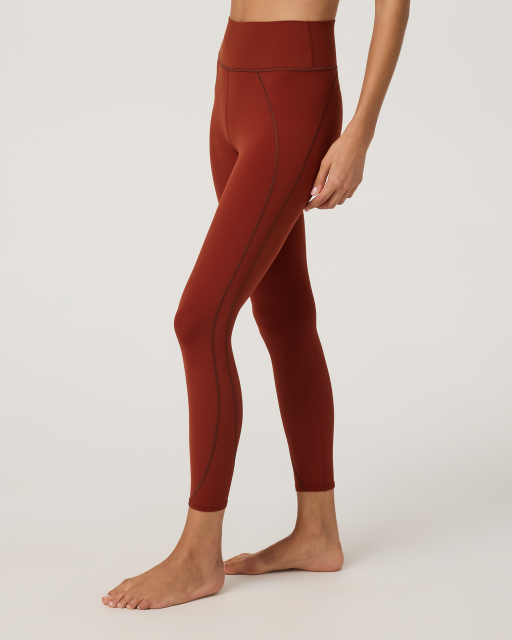Vuori AllTheFeels™ Linework Legging | Red Ochre