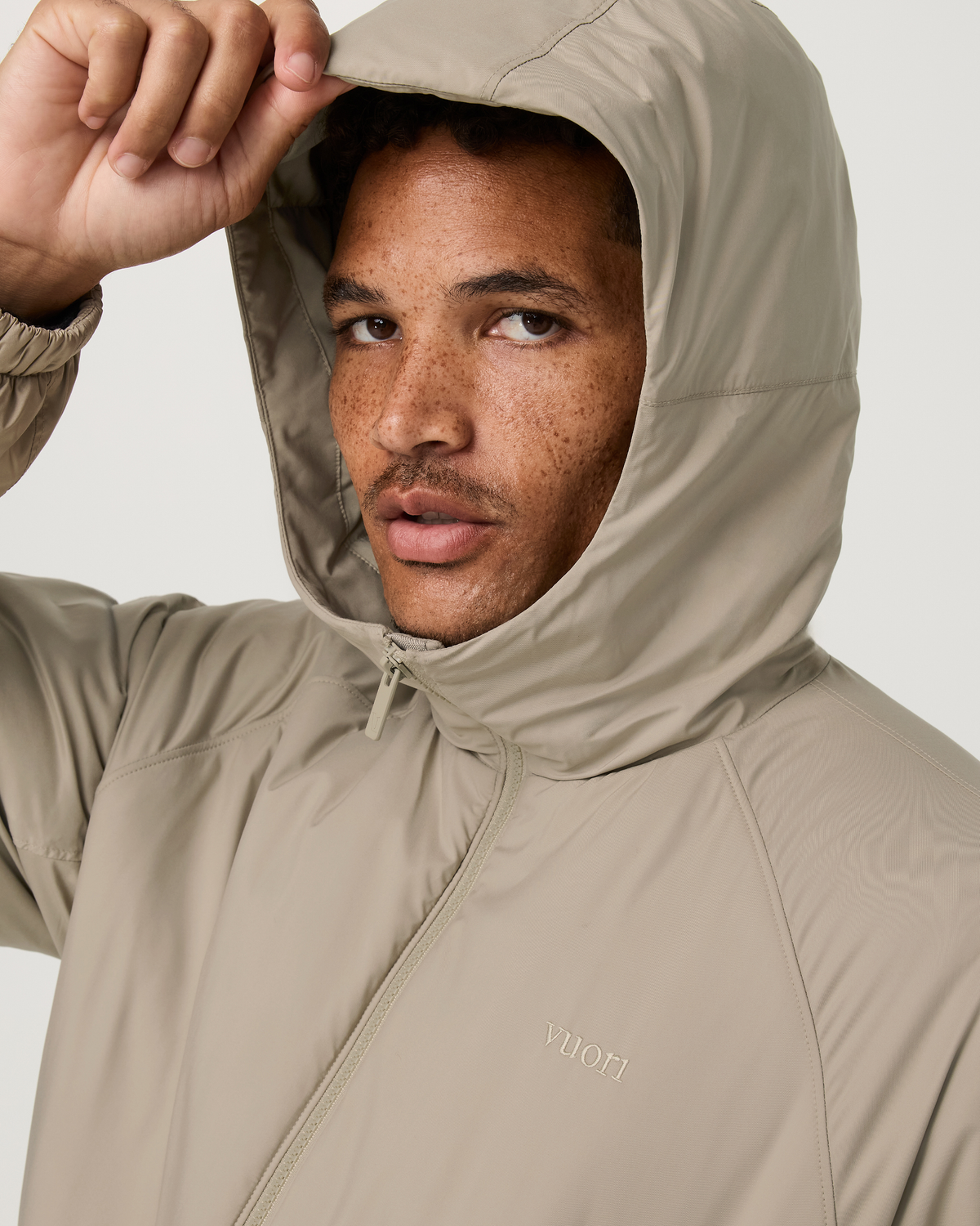 Echo Hooded Jacket | Truffle