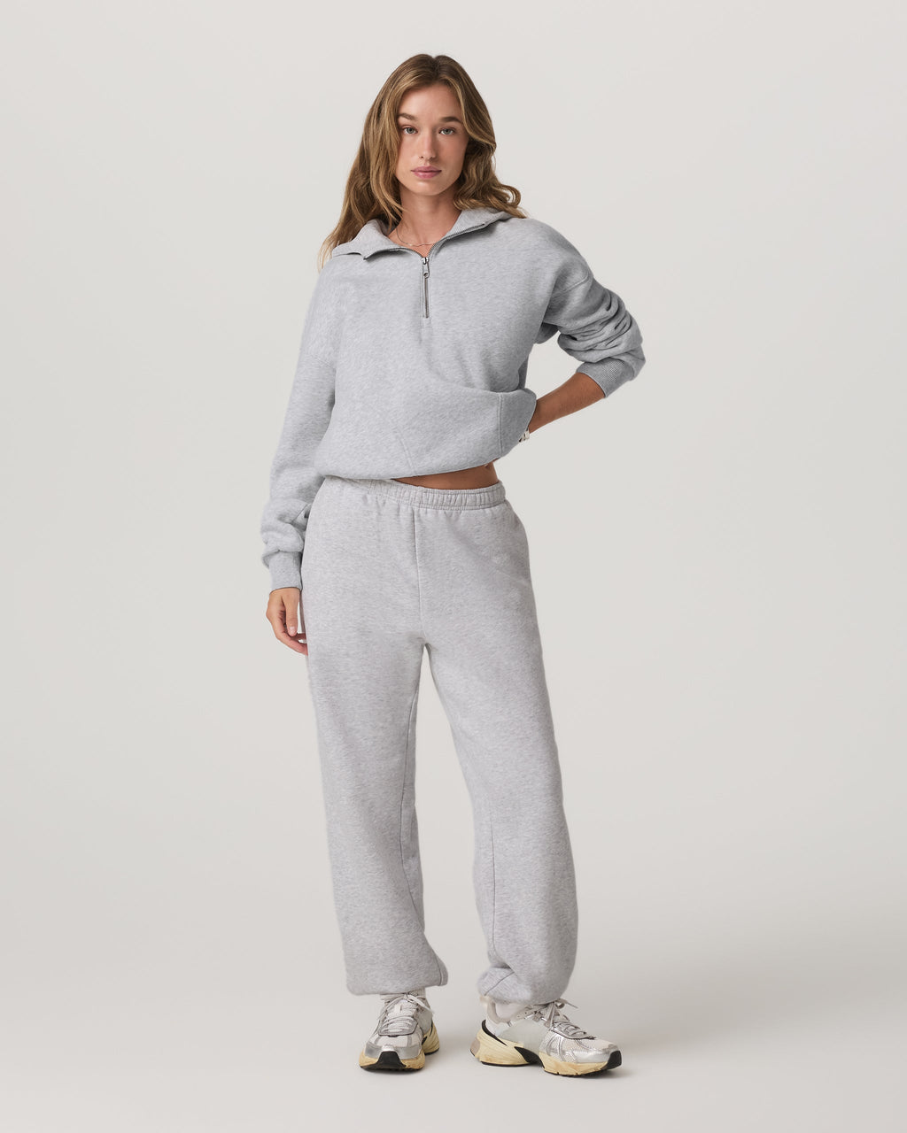 Restore Classic Sweatpant | Pale Grey Heather
