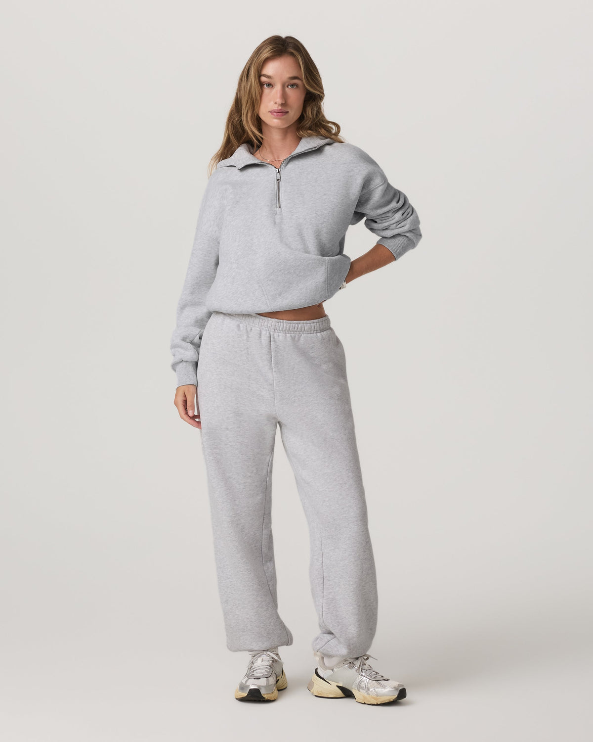 Restore Classic Sweatpant | Pale Grey Heather