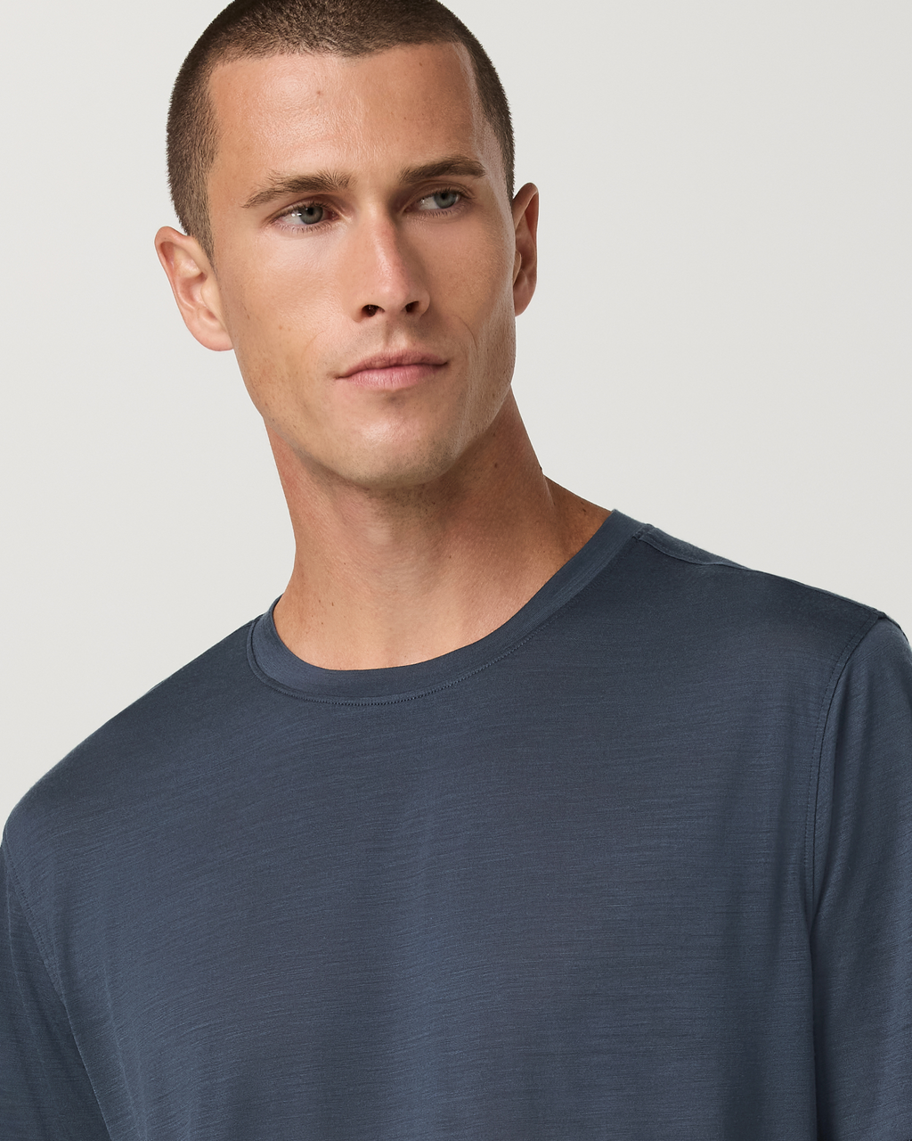 Short Sleeve Merino Wool Tee 2.0 | Navy