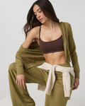 Halo Mini Full Zip Hoodie | Saguaro Heather