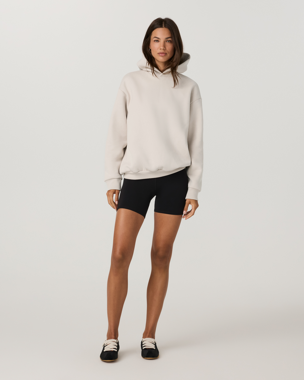 Restore Oversized Hoodie | Ecru Tonal