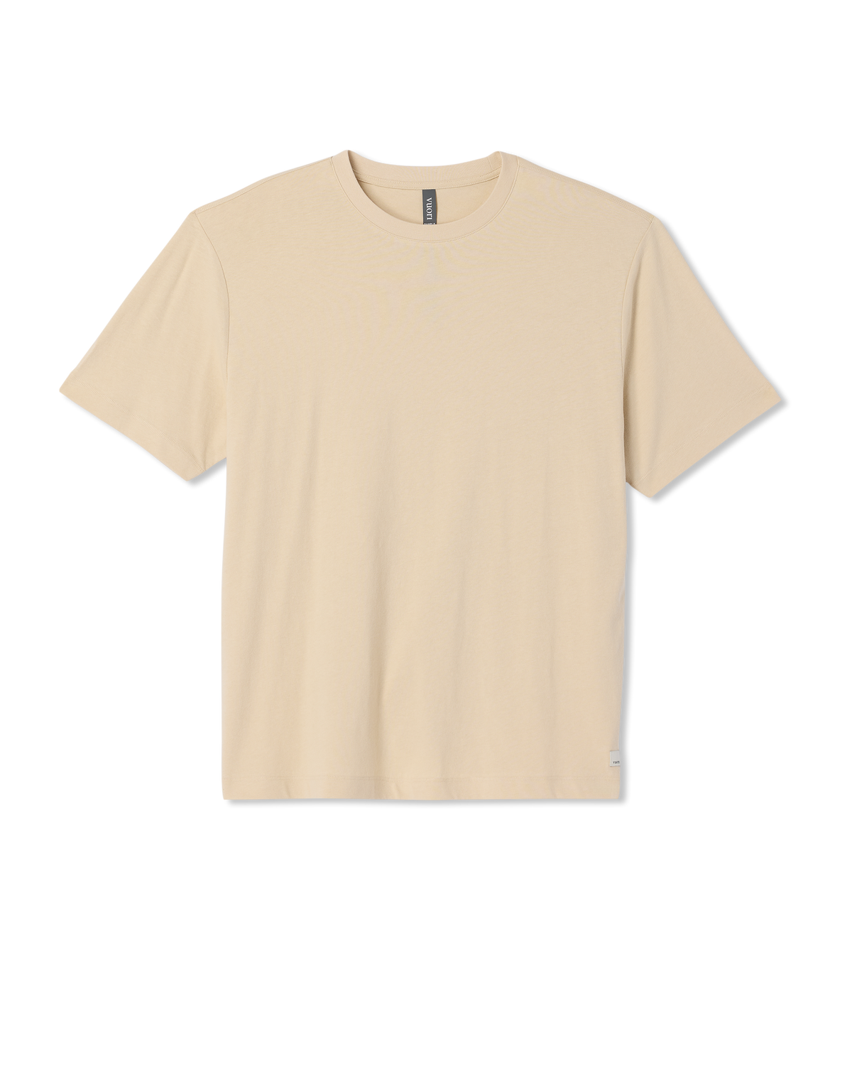 Short Sleeve Vuori Heavyweight Cotton Tee - Relaxed Fit | Sandstone