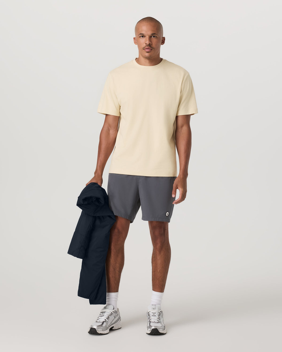 Short Sleeve Vuori Heavyweight Cotton Tee - Relaxed Fit | Sandstone