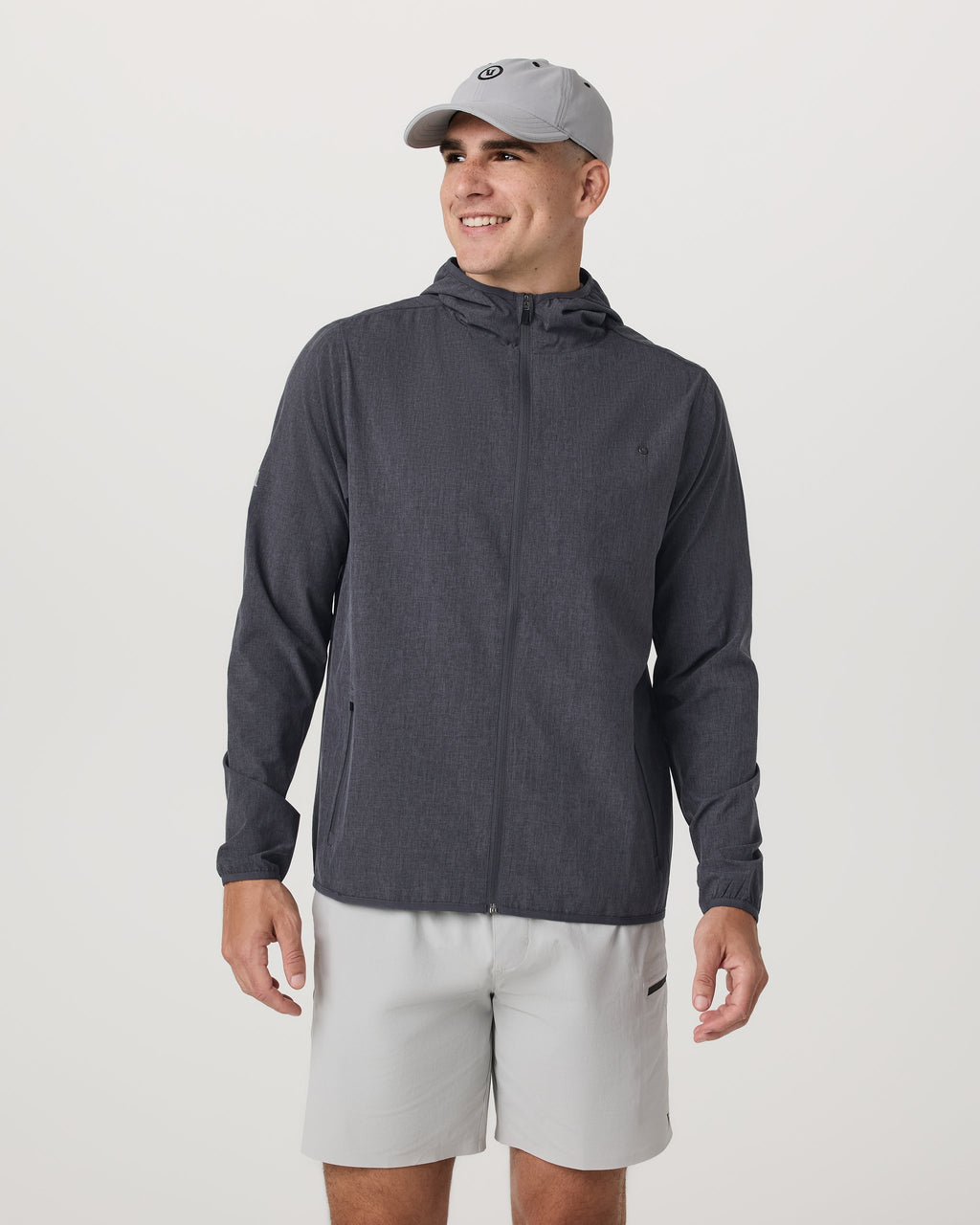 Outdoor Trainer Shell | Moonlight Linen Texture
