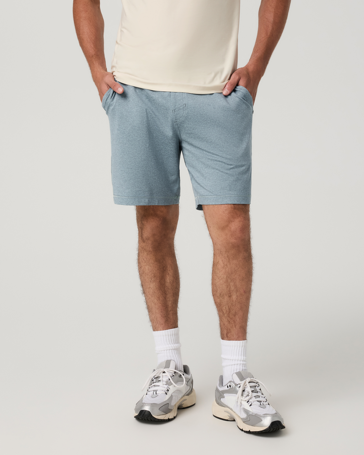 Ponto Performance Short 7" | Foggy Blue Heather