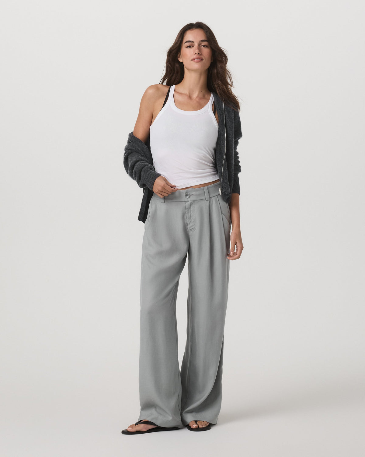 Trestles Twill Wideleg | Slate Rock