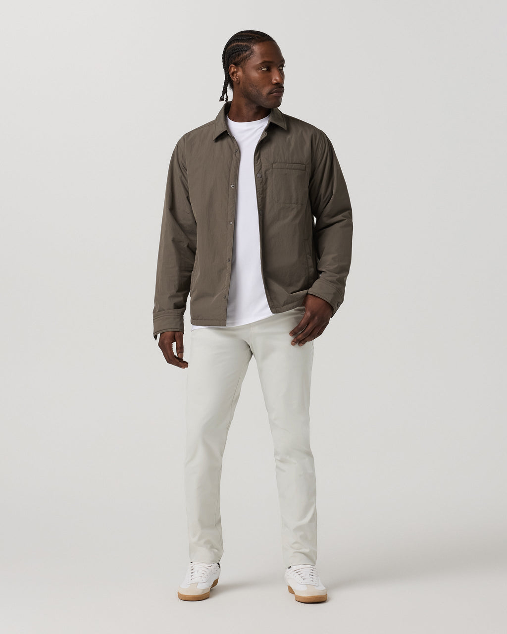 Vuori Meta™ Pant Athletic Slim Fit 34" | Winter Grey