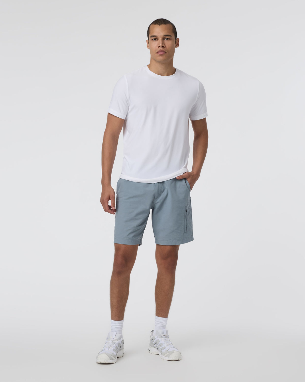 Barren Explorer Short 8" | Dusty Blue