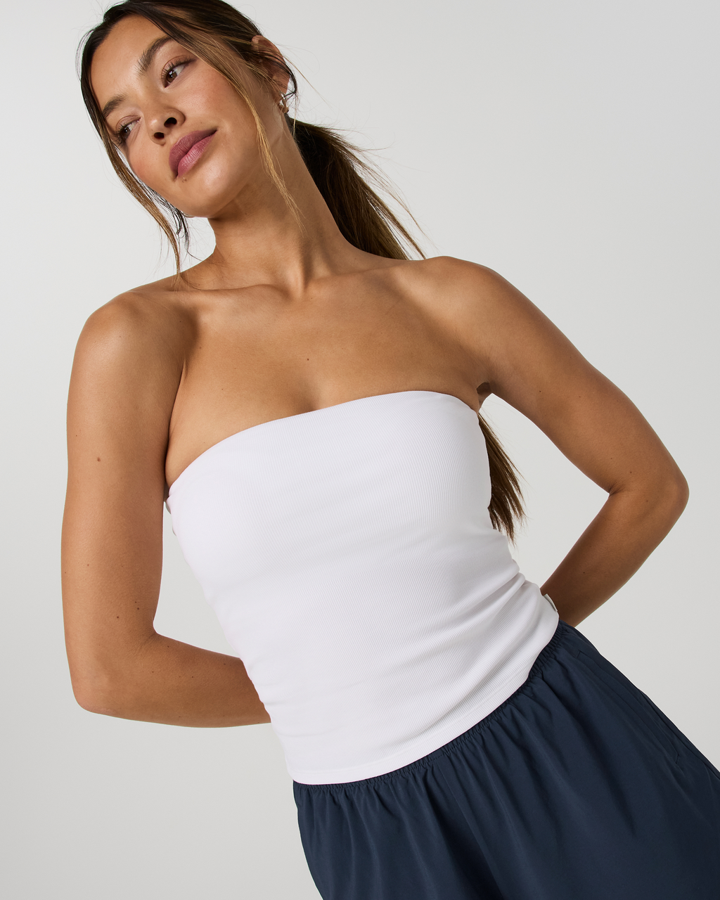 Pose Tube Top | White