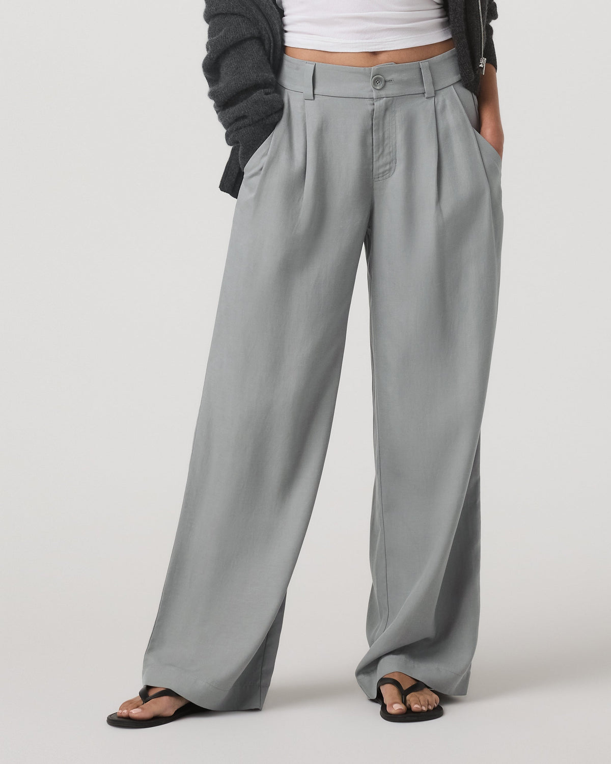 Trestles Twill Wideleg | Slate Rock