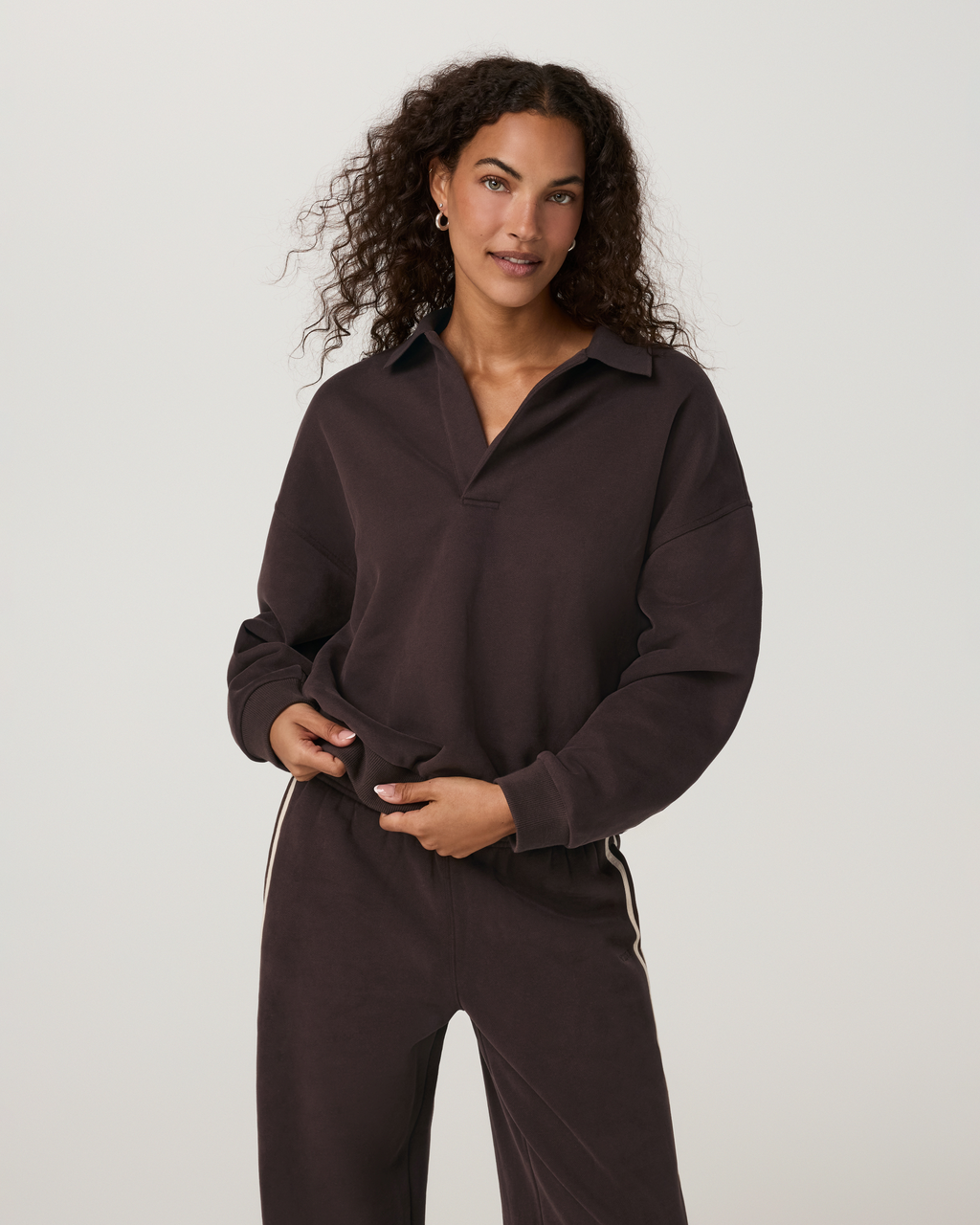 Restore Rugby Pullover | French Roast